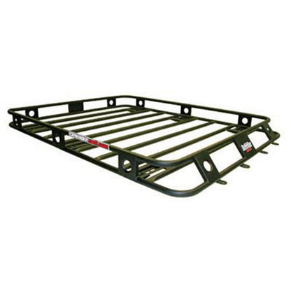 Smittybilt Defender Roof Rack 3.5 ft. x 6 ft. x 4 in. Bolt Together Black I 35605