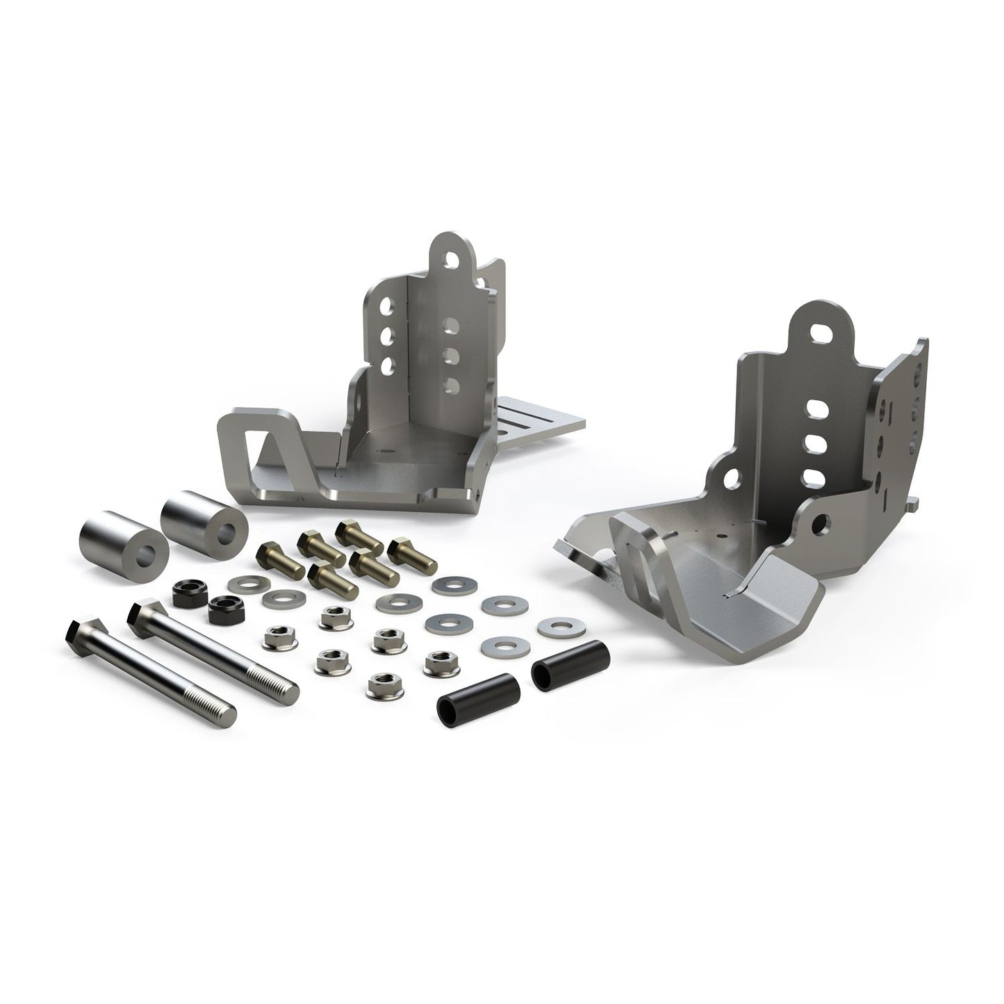 FALCON SHOCKS | 07-18 Jeep Wrangler JK HD Shock Skid Plate Kit Rear Falcon Shocks | 36-07-01-300