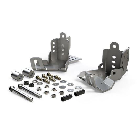 FALCON SHOCKS | 07-18 Jeep Wrangler JK HD Shock Skid Plate Kit Rear Falcon Shocks | 36-07-01-300