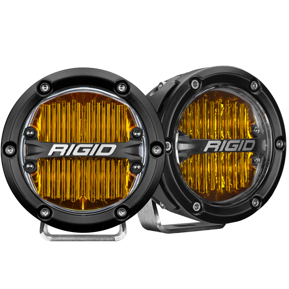RIGID INDUSTRIES | 360-Series Pro SAE 4 Inch Fog Light Yellow Pair RIGID Industries | 36121