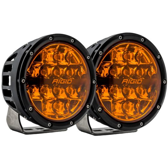 RIGID INDUSTRIES | 360-Series 6 Inch Spot with Amber PRO Lens Pair Rigid Industries | 36210