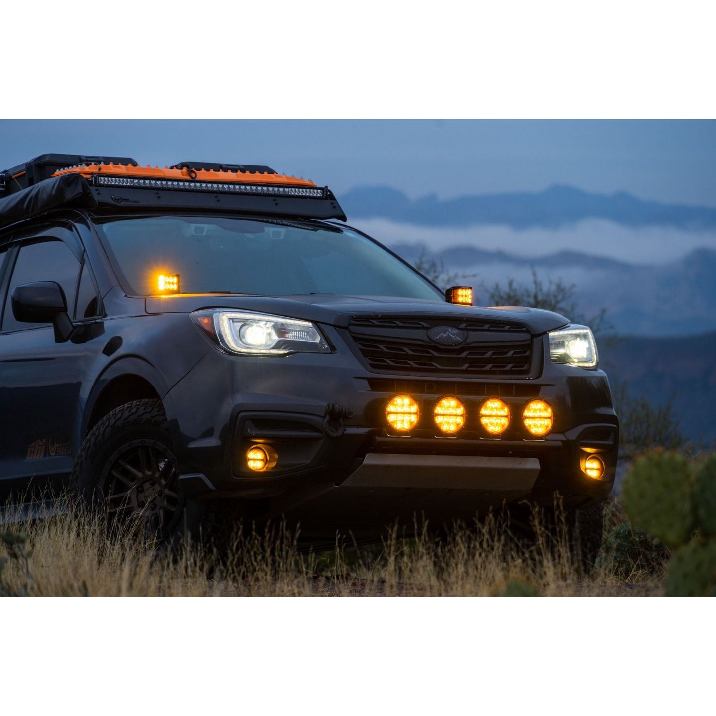 RIGID INDUSTRIES | 360-Series 6 Inch Spot with Amber PRO Lens Pair Rigid Industries | 36210