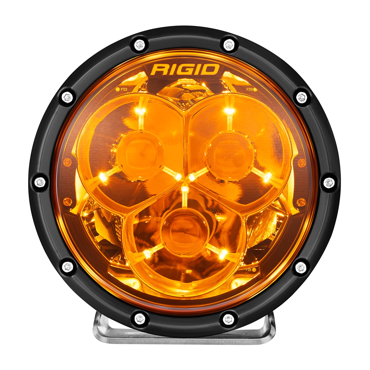 RIGID INDUSTRIES | 6 Inch 360-Series Laser Amber PRO with Precision Spot Optics and Amber Backlight RIGID Industries | 36212