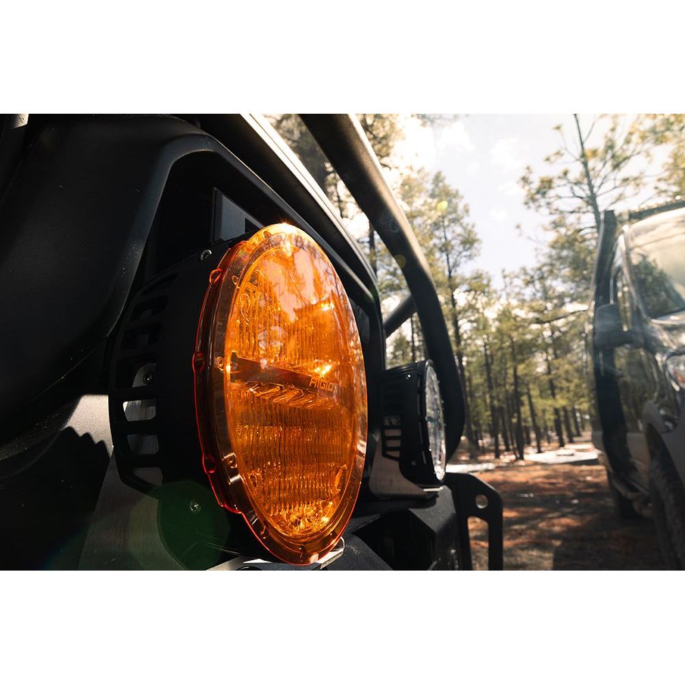 RIGID INDUSTRIES | 360-Series Light Cover 9 Inch Lamp Amber Single Rigid Industries | 363683