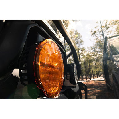 RIGID INDUSTRIES | 360-Series Light Cover 9 Inch Lamp Amber Single Rigid Industries | 363683