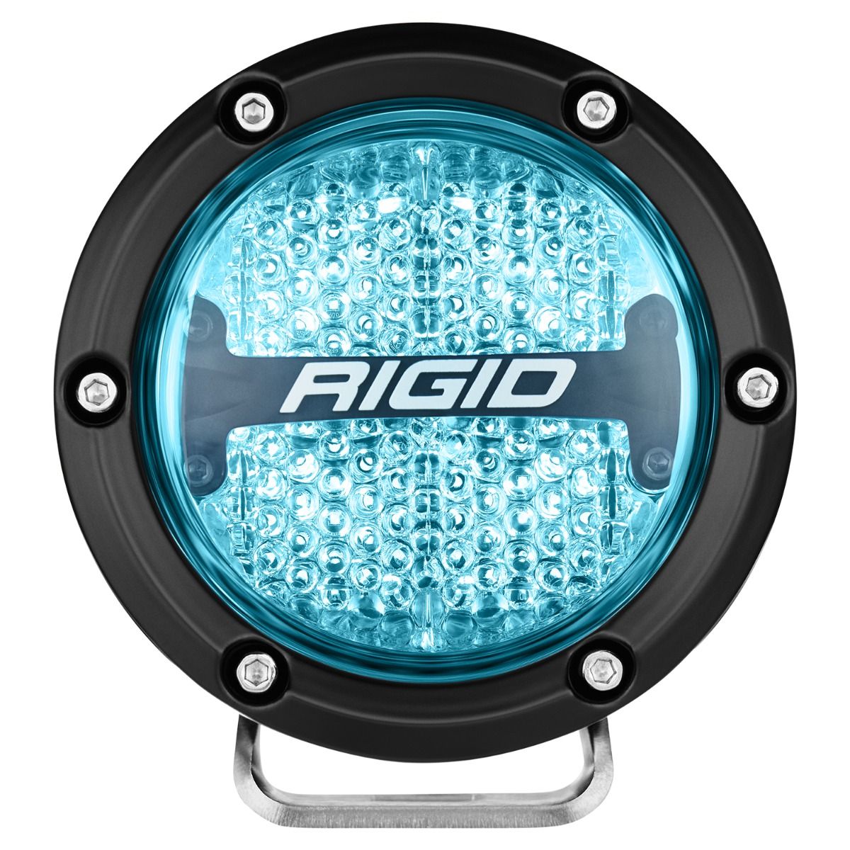 RIGID INDUSTRIES | 360-Series 4 Inch Off-Road Lamp Diffused Beam RGBW Backlight Set of 2 Rigid Industries | 36400