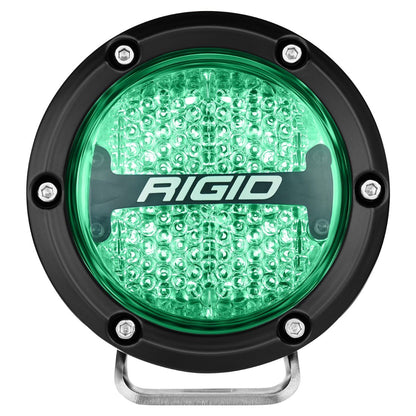 RIGID INDUSTRIES | 360-Series 4 Inch Off-Road Lamp Drive Beam RGBW Backlight Set of 2 Rigid Industries | 36401