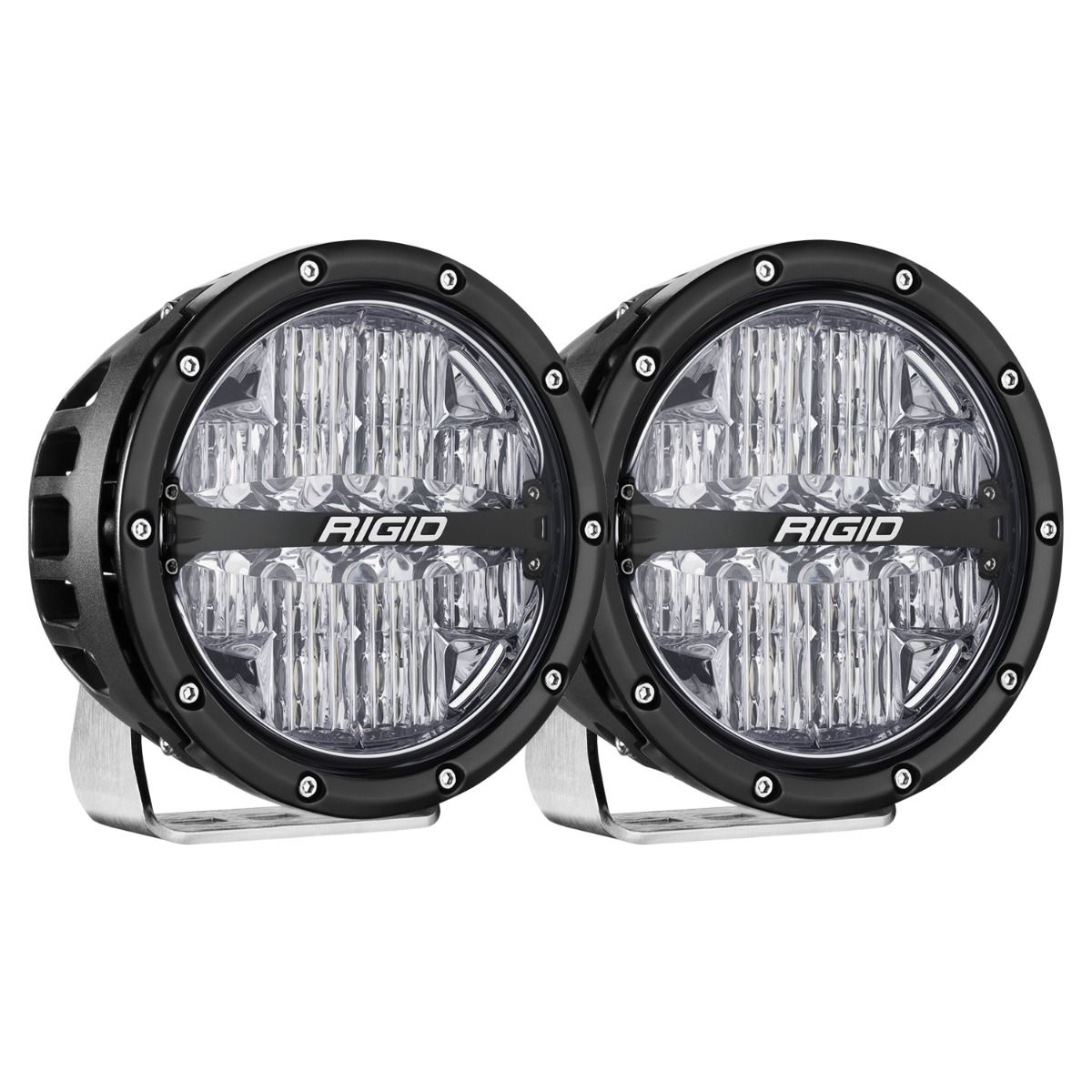 RIGID INDUSTRIES | 360-Series 6 Inch Off-Road Lamp Drive Beam RGBW Backlight Set of 2 Rigid Industries | 36411