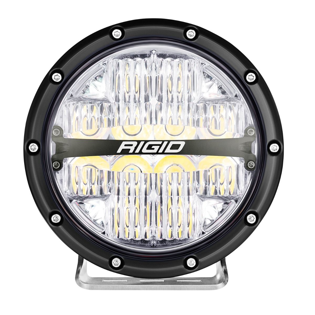 RIGID INDUSTRIES | 360-Series 6 Inch Off-Road Lamp Drive Beam RGBW Backlight Set of 2 Rigid Industries | 36411