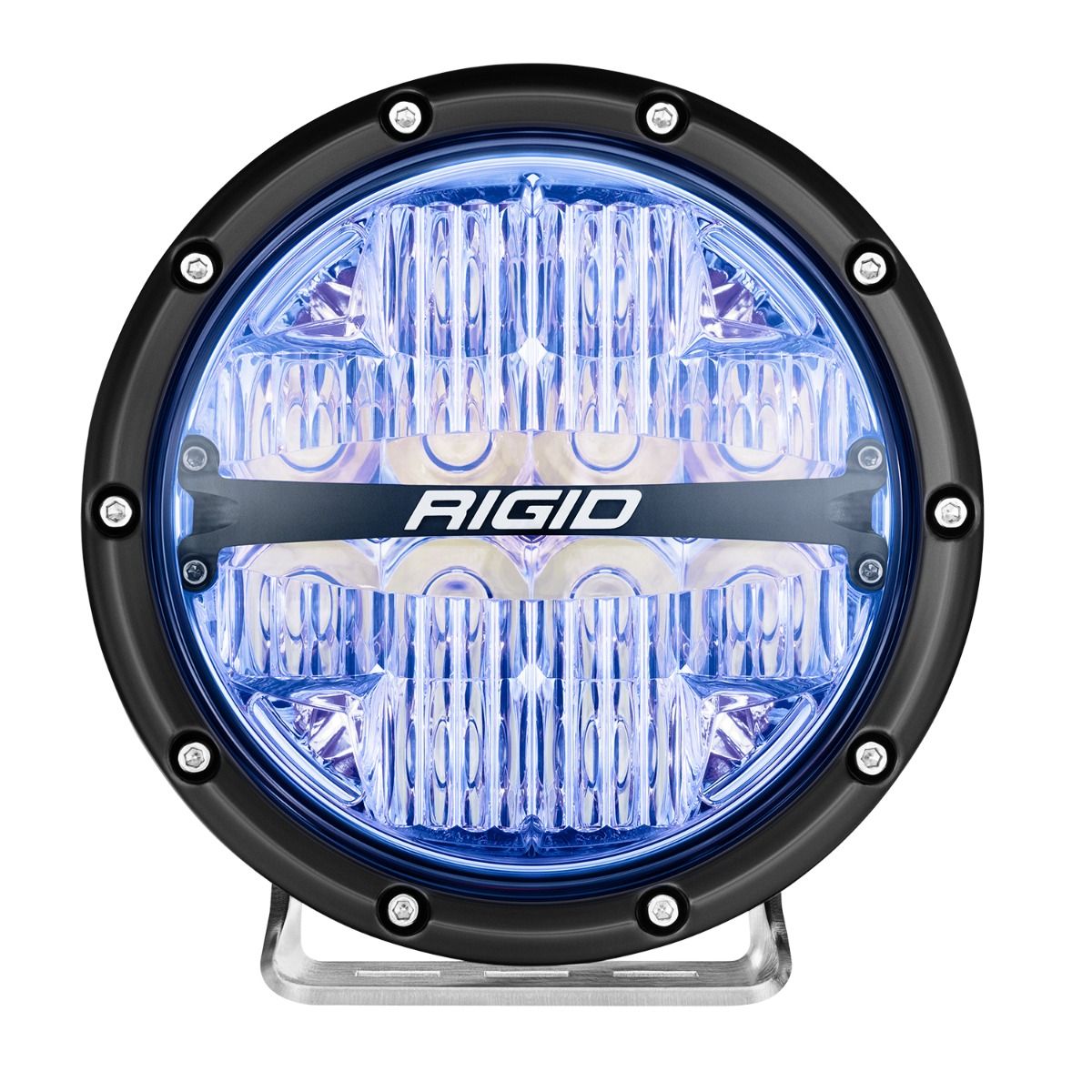 RIGID INDUSTRIES | 360-Series 6 Inch Off-Road Lamp Drive Beam RGBW Backlight Set of 2 Rigid Industries | 36411