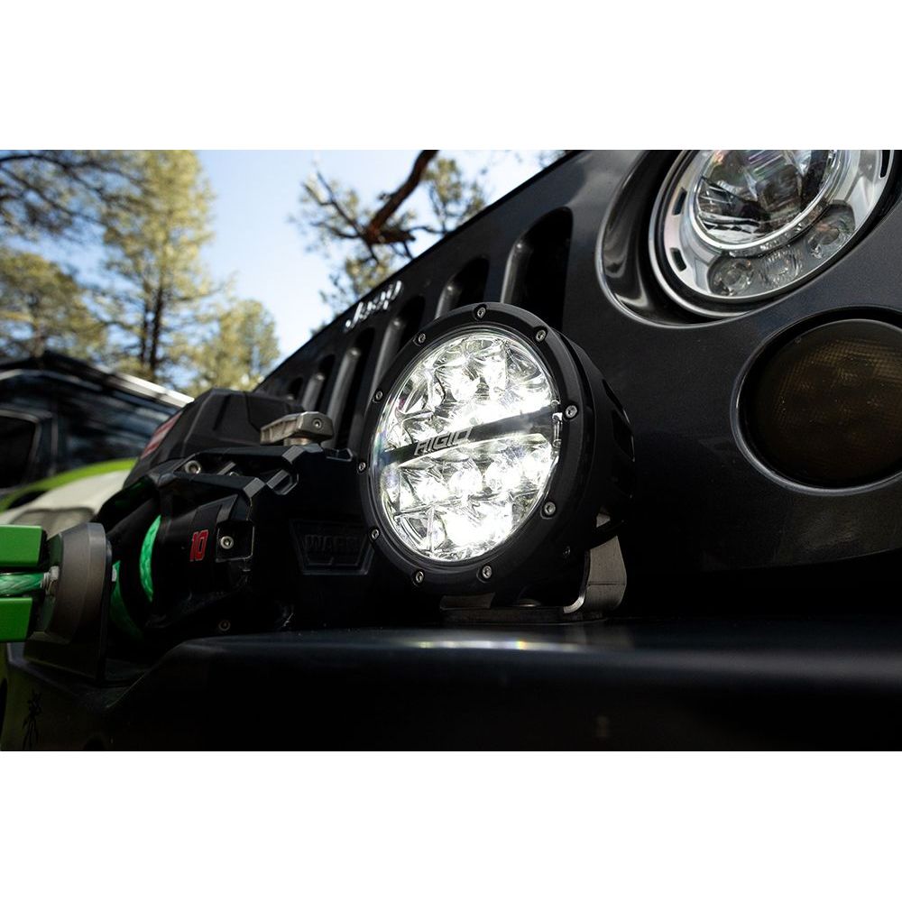 RIGID INDUSTRIES | 360-Series 6 Inch Off-Road Lamp Spot Beam RGBW Backlight Set of 2 Rigid Industries | 36412