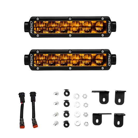 RIGID INDUSTRIES | 2022+ Toyota Tundra 6 Inch SR-Series Selective Yellow Fog Light Kit RIGID Industries | 37201