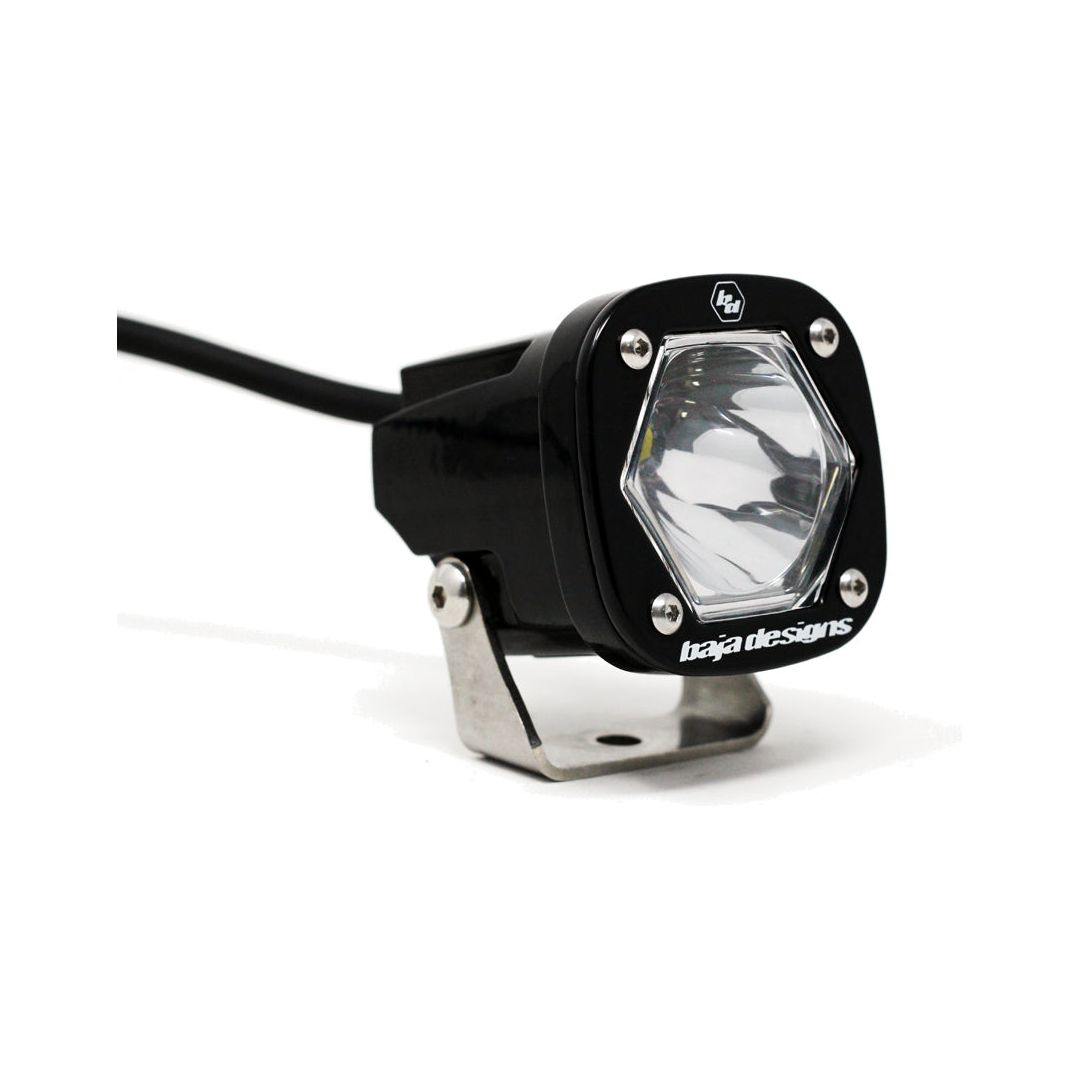 BAJA DESIGNS S1 Spot LED Light with Mounting Bracket Single Baja Designs I 380001