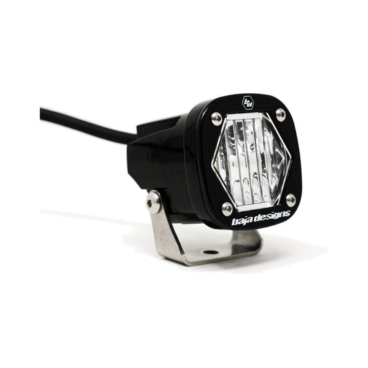 BAJA DESIGNS S1 Wide Cornering LED Light with Mounting Bracket Single Baja Designs I 380005