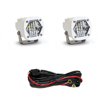 BAJA DESIGNS LED Light Pod S1 Wide Cornering White Pair Baja Designs I 387805WT