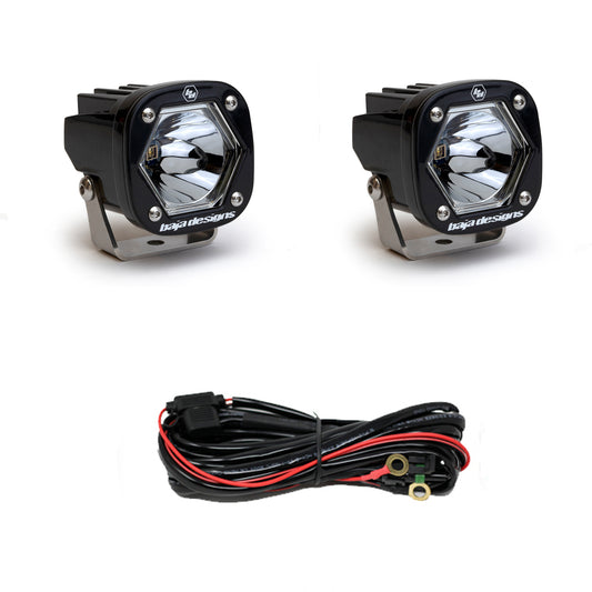 BAJA DESIGNS LED Light Pods S1 Pair Spot Laser LED Backup Kit Baja Designs I 387807