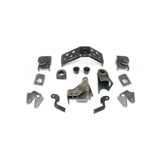 TeraFlex | 97-06 Jeep Wrangler TJ Dana 44/60 Front Axle Bracket Kit 3.25 Inch OD TeraFlex | 3991100