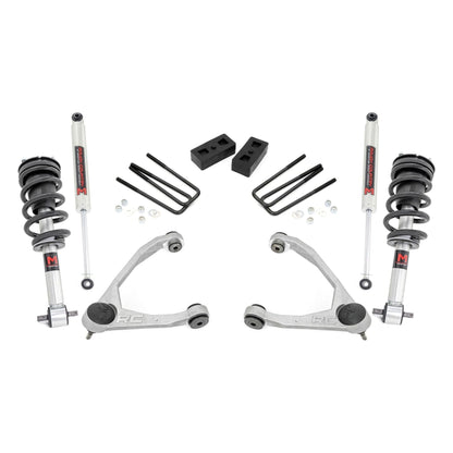 Rough Country M1 Monotube Shocks 3.5 Inch Lift Kit I 19840