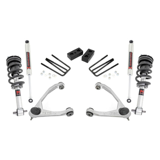 ROUGH COUNTRY 3.5 Inch Lift Kit | Cast Steel | M1 Strut | | Chevy/GMC 1500 (14-16) | 19840
