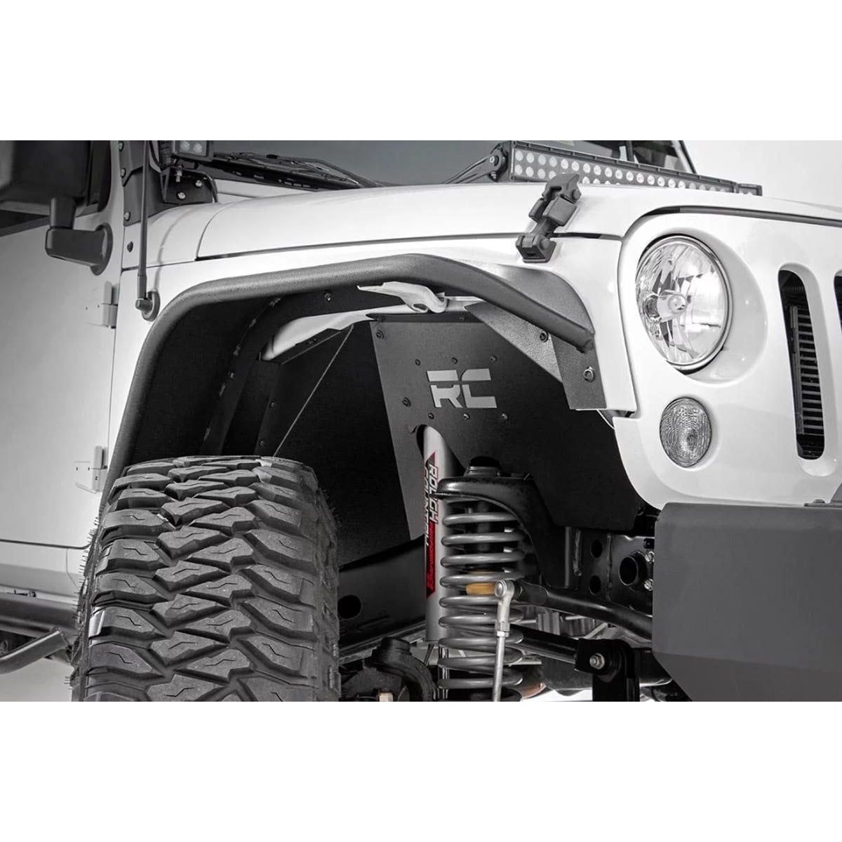 ROUGH COUNTRY Inner Fenders | FR & RR | Jeep Wrangler JK/Wrangler Unlimited  (2007-2018) | 10511
