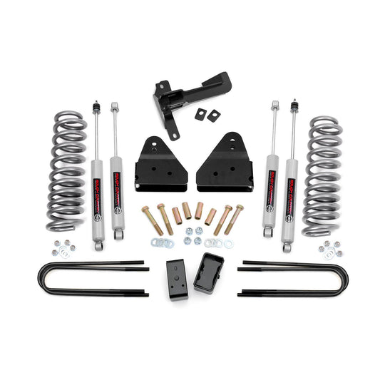 ROUGH COUNTRY 3 Inch Lift Kit | FR Springs | Ford F-250/F-350 Super Duty 4WD (2005-2007) | 486.2