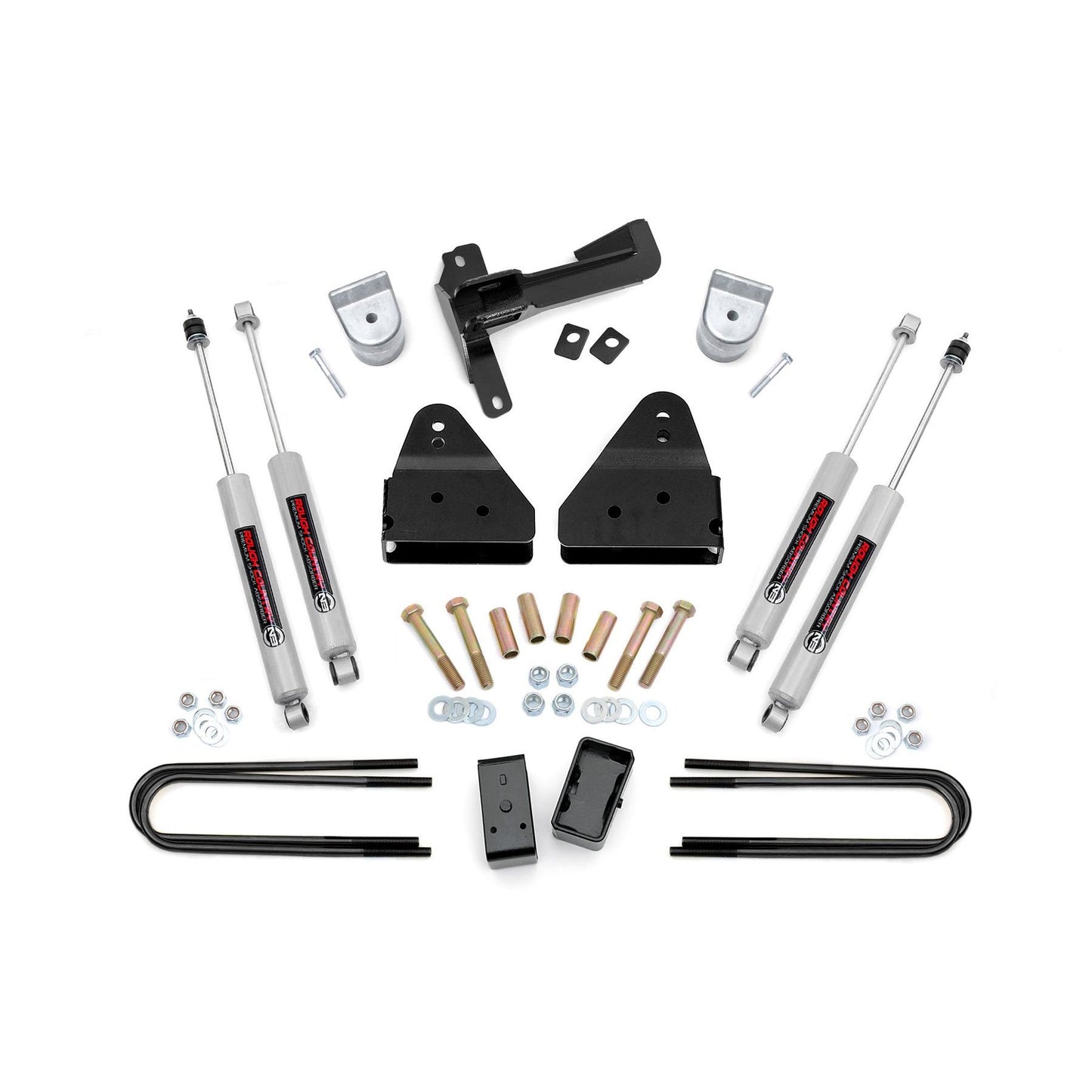 ROUGH COUNTRY 3 Inch Lift Kit | FR Spacer | Ford F-250/F-350 Super Duty 4WD (2005-2007) | 509.2