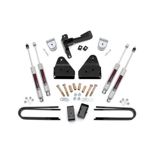 ROUGH COUNTRY 3 Inch Lift Kit | FR Spacer | Ford F-250/F-350 Super Duty 4WD (2008-2010) | 516.2