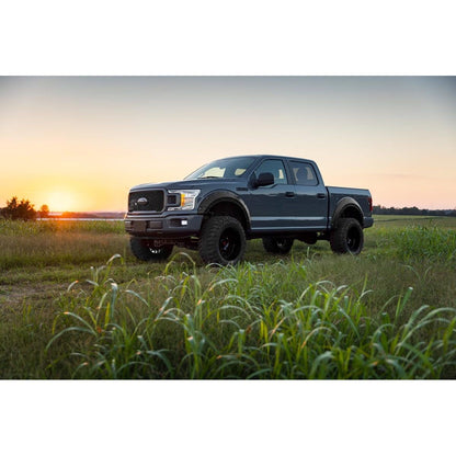 ROUGH COUNTRY Fender Flares | Defender | UX Ingot Silver Metallic | Ford F-150 (15-20) | A-F11811-UX