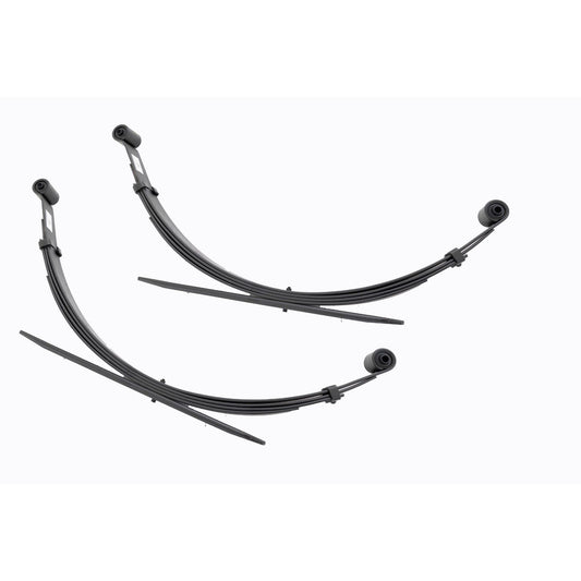 ROUGH COUNTRY Rear Leaf Springs | 6" Lift | Pair | Ford F-250/F-350 Super Duty 4WD (99-07) | 8071Kit