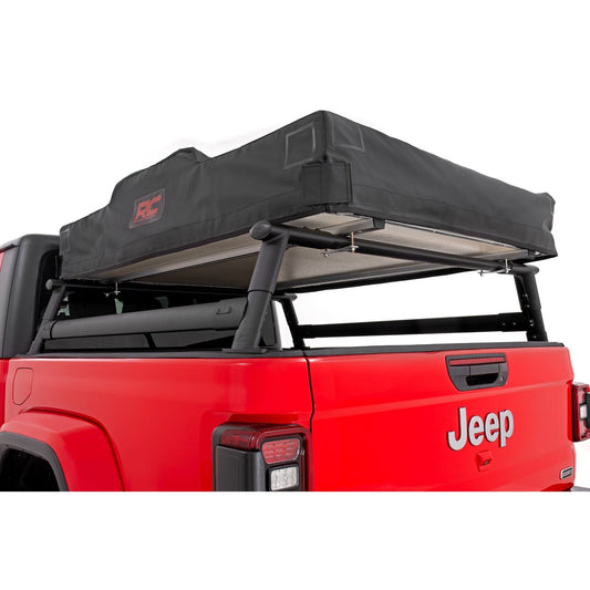 ROUGH COUNTRY Bed Rack | Half Rack | Aluminum | Jeep Gladiator JT 4WD (2020-2025) | 10644