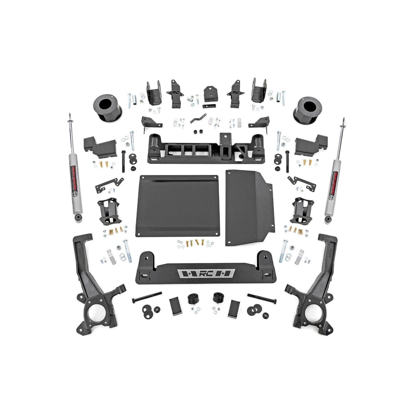 Rough Country Without Auto Adjusting Headlights 6 Inch Lift Kit I 71230_A