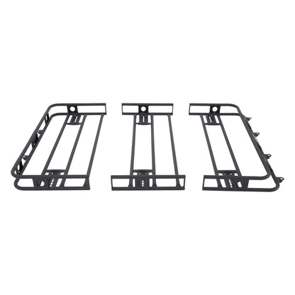 Smittybilt Defender Roof Rack 4 ft. x 5 ft. x 4 in. Bolt Together Black I 40505