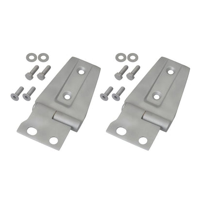 KENTROL Jeep JK Hood Hinge Pair 07-18 Wrangler JK Bare Grey Kentrol  40572