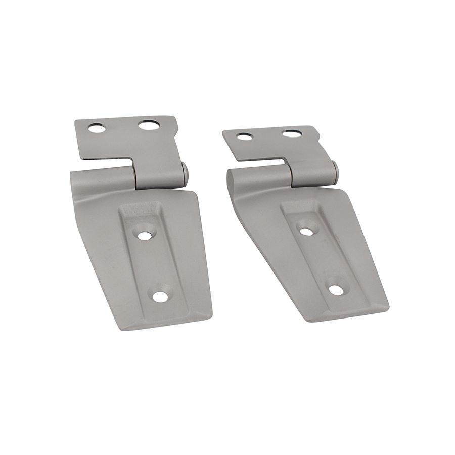 KENTROL Jeep JK Hood Hinge Pair 07-18 Wrangler JK Bare Grey Kentrol  40572