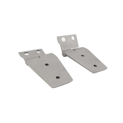 KENTROL Jeep JK Hood Hinge Pair 07-18 Wrangler JK Bare Grey Kentrol  40572