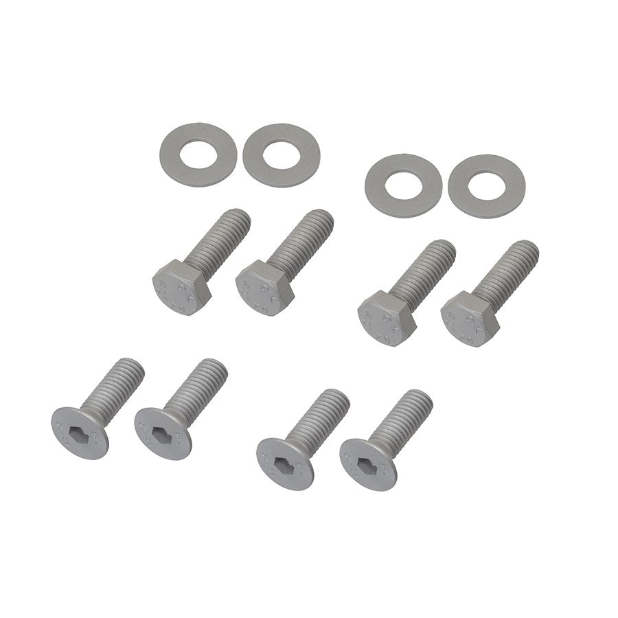 KENTROL Jeep JK Hood Hinge Pair 07-18 Wrangler JK Bare Grey Kentrol  40572