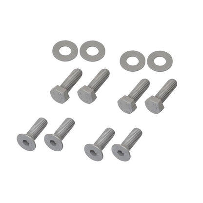 KENTROL Jeep JK Hood Hinge Pair 07-18 Wrangler JK Bare Grey Kentrol  40572