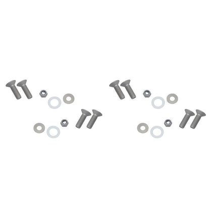 KENTROL Jeep JK Door Hinge Set 4 Pieces 2 Door 07-18 Wrangler JK Bare Grey Kentrol  40575