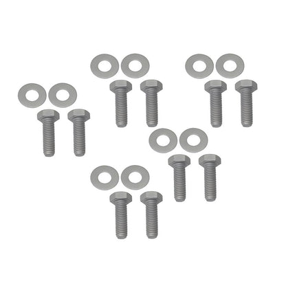 KENTROL Jeep JK Body Door Hinge Set 4 Pieces 2 Door 07-18 Wrangler JK Bare Grey Kentrol  40580