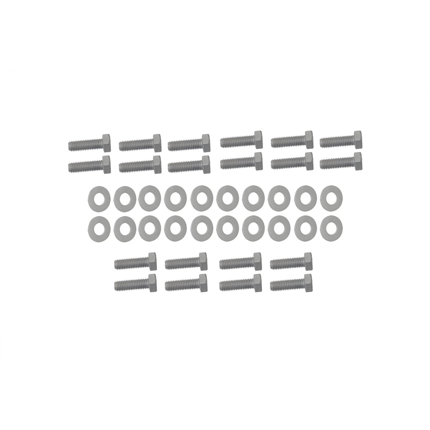 KENTROL Jeep JK Body Door Hinge Set 8 Pieces 4 Door 07-18 Wrangler JK Bare Grey Kentrol  40581