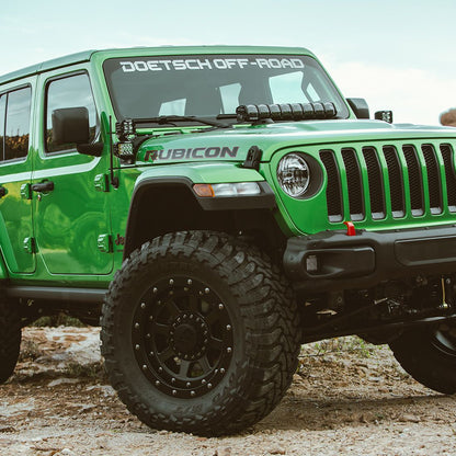 RIGID INDUSTRIES | 18-Present Jeep Wrangler JL Cowl Mount Short Standoff Kit RIGID Industries | 41657