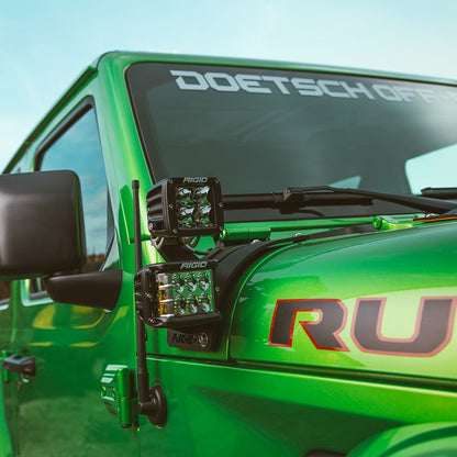 RIGID INDUSTRIES | 18-Present Jeep Wrangler JL Cowl Mount Tall Standoff Kit RIGID Industries | 41658