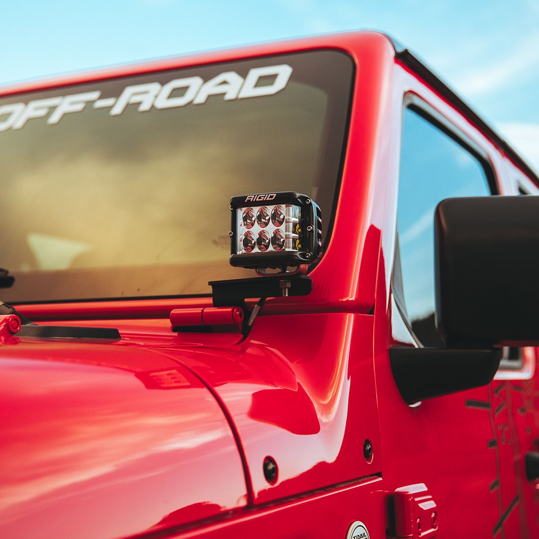 RIGID INDUSTRIES | 2018 Wrangler JL A-Pillar Mount RIGID Industries | 41659
