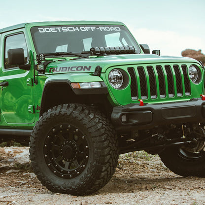 RIGID INDUSTRIES | 18-Present Jeep Wrangler JL Adapt Hood Mount Fits 20 Inch Adapt Series RIGID Industries | 41665