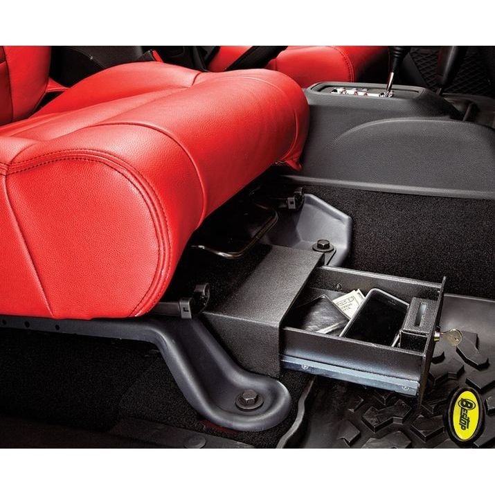 BESTOP | Underseat LockBox For Jeep 07-18 Wrangler JK 4-Door 08-10 Wrangler JK 2-Door Passenger Side Bestop | 42642-01