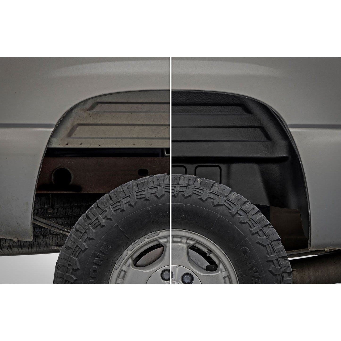 ROUGH COUNTRY Rear Wheel Well Liners | Chevy/GMC 1500 2WD/4WD (99-06 & Classic) | 4299A