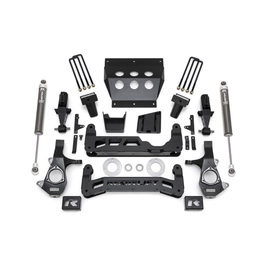 ReadyLIFT 7'' Big Lift Kit for Aluminum OE Upper Control Arms with Falcon 1.1 Monotube Shocks (1500) 44-34700