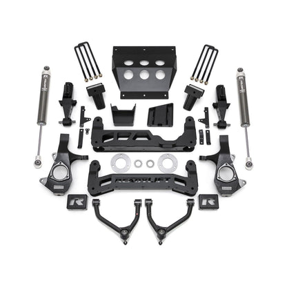 ReadyLIFT 7'' Big Lift Kit with Upper Control Arms for Stamped Steel OE Upper Control Arms with Falcon 1.1 Monotube Shocks (1500) 44-34720
