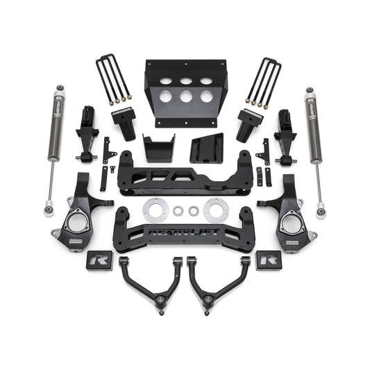 ReadyLIFT 7'' Big Lift Kit with Upper Control Arms for Stamped Steel OE Upper Control Arms with Falcon 1.1 Monotube Shocks (1500) 44-34720