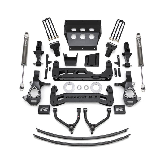 ReadyLIFT 9'' Big Lift Kit for Aluminum or Stamped Steel OE Upper Control Arms with Falcon 1.1 Monotube Shocks (1500) 44-34900
